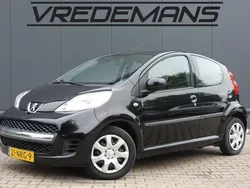 Zwart, metallic lak Gebruikt 2010 Peugeot 107 Hatchback | € 2.950 (Eerlijke prijs)