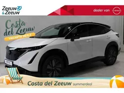 Wit pearl / zwart dak Nieuw 2024 Nissan Ariya Evolve SUV | € 44.469 (Goede deal)