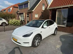 Wit Gebruikt 2021 Tesla Model Y Long Range SUV | € 37.500