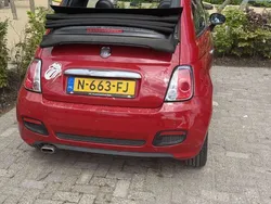 Rood Gebruikt 2014 Fiat 500 Lounge Hatchback | € 7.450 (Eerlijke prijs)