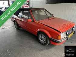 Rood Gebruikt 1984 Ford Escort Cabriolet Cabriolet | € 2.450