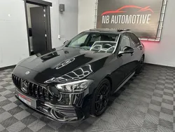 Zwart, metallic lak Gebruikt 2023 Mercedes C200 AMG line Sedan | € 52.950 (Iets duurder)