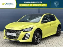 Jaune agueda (geel metallic) Nieuw 2024 Peugeot e-208 GTi Hatchback | € 33.840 (Eerlijke prijs)