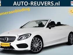 Wit Gebruikt 2018 Mercedes C200 AMG line Cabriolet | € 29.500 (Eerlijke prijs)
