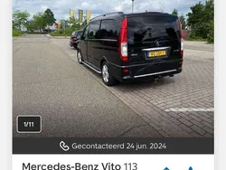 Zwart Gebruikt 2013 Mercedes Vito MPV | € 12.000 (Duur)