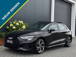 Zwart, metallic lak Gebruikt 2021 Audi A3 Sportback S-Line Hatchback | € 24.995 (Eerlijke prijs)