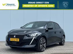 Zwart metallic Gebruikt 2022 Peugeot e-208 GT Hatchback | € 19.690 (Eerlijke prijs)
