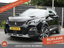Zwart Gebruikt 2019 Peugeot 3008 GT-line SUV | € 25.950 (Eerlijke prijs)