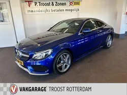 Blauw Gebruikt 2017 Mercedes C180 Exclusive Coupé | € 24.750 (Eerlijke prijs)