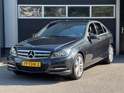 Zwart Gebruikt 2012 Mercedes C180 Avantgarde Sedan | € 12.995 (Eerlijke prijs)