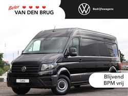 Zwart Nieuw 2024 VW Crafter Trendline Van | € 43.450