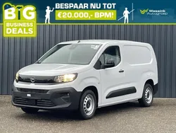Wit Nieuw 2024 Opel Combo S MPV | € 20.499 (Eerlijke prijs)