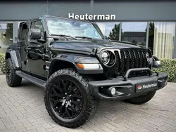 Zwart Gebruikt 2022 Jeep Wrangler Unlimited Sahara SUV | € 62.950 (Eerlijke prijs)