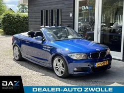 Blauw, metallic lak Gebruikt 2009 BMW 118 Cabriolet M Sport Cabriolet | € 7.945 (Goede deal)