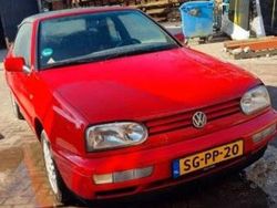 Rood Gebruikt 1997 VW Golf Cabriolet Cabriolet | € 2.300 (Eerlijke prijs)