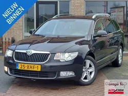 Zwart Gebruikt 2012 Skoda Superb Business Line Stationwagen | € 7.250 (Eerlijke prijs)