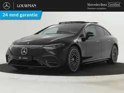 Zwart Nieuw 2025 Mercedes EQS580 AMG line Hatchback | € 117.995