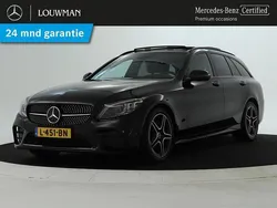 Zwart Gebruikt 2021 Mercedes C180 Business Stationwagen | € 29.950 (Eerlijke prijs)
