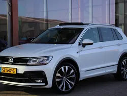 Wit Gebruikt 2018 VW Tiguan R-line SUV | € 30.345 (Eerlijke prijs)