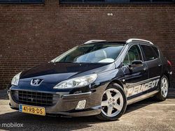 Zwart Gebruikt 2005 Peugeot 407 Stationwagen | € 1.240 (Duur)