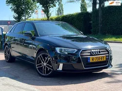 Zwart Gebruikt 2017 Audi A3 Sportback Design Hatchback | € 18.750 (Eerlijke prijs)