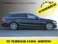 Zwart Gebruikt 2016 Mercedes C350e Avantgarde Stationwagen | € 17.900 (Eerlijke prijs)