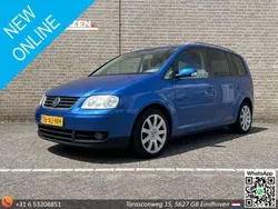 Blauw, metallic lak Gebruikt 2003 VW Touran Highline MPV | € 1.350 (Eerlijke prijs)