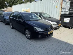 Zwart Gebruikt 2010 VW Golf VI Highline Stationwagen | € 1.999 (Super prijs)