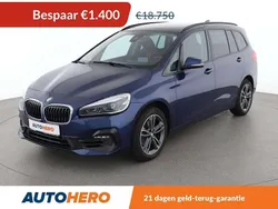 Blauw Gebruikt 2019 BMW 218 Gran Tourer Sport Line MPV | € 17.549 (Super prijs)