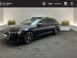 Blauw, metallic lak Gebruikt 2021 Audi A6 S-Line Stationwagen | € 49.800 (Iets duurder)