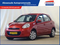 Rood Gebruikt 2012 Nissan Micra Acenta Hatchback | € 5.795 (Iets duurder)