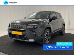 Zwart Nieuw 2025 Jeep Avenger Summit SUV | € 38.190 (Eerlijke prijs)