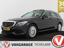Zwart, metallic lak Gebruikt 2015 Mercedes C180 Edition 1 Stationwagen | € 18.399 (Goede deal)