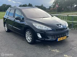 Zwart Gebruikt 2009 Peugeot 308 Stationwagen | € 2.499 (Eerlijke prijs)