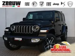 Zwart Nieuw 2025 Jeep Wrangler Unlimited Sahara SUV | € 89.450 (Eerlijke prijs)