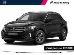 Zwart Nieuw 2025 VW T-Roc R-line Edition SUV | € 46.980 (Eerlijke prijs)