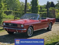 Rood Gebruikt 1966 Ford Mustang Cabriolet | € 15.000