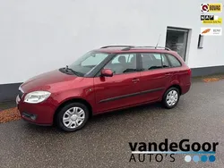 Rood Gebruikt 2008 Skoda Fabia Ambiente Stationwagen | € 2.250 (Eerlijke prijs)
