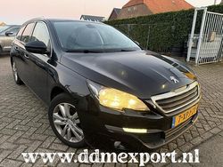 Zwart Gebruikt 2014 Peugeot 308 SW Stationwagen | € 3.999 (Eerlijke prijs)