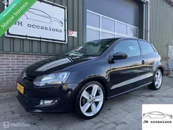 Zwart Gebruikt 2010 VW Polo Highline Hatchback | € 6.495 (Eerlijke prijs)