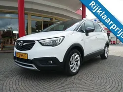 Wit, metallic lak Gebruikt 2019 Opel Crossland X Innovation SUV | € 14.950 (Eerlijke prijs)