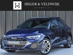 Blauw Nieuw 2025 Audi A3 Sportback e-tron Competition Sedan | € 54.450