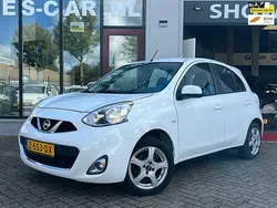 Wit Gebruikt 2016 Nissan Micra Visia Hatchback | € 3.499