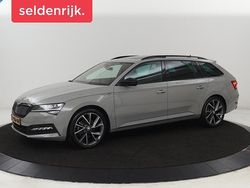 Grijs Gebruikt 2021 Skoda Superb Sport Stationwagen | € 22.400 (Eerlijke prijs)