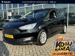 Zwart Gebruikt 2018 Ford C-MAX Titanium MPV | € 11.445 (Eerlijke prijs)