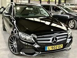 Zwart Gebruikt 2016 Mercedes C180 AMG Stationwagen | € 16.449 (Goede deal)