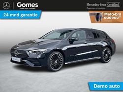 Zwart Gebruikt 2024 Mercedes CLA250e Shooting Brake AMG line Stationwagen | € 44.950 (Duur)