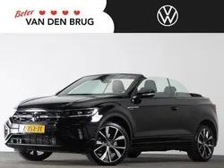 Zwart Gebruikt 2023 VW T-Roc Cabriolet R-line Cabriolet | € 39.900 (Eerlijke prijs)