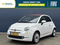 Wit Gebruikt 2020 Fiat 500C Star Cabriolet | € 14.555 (Eerlijke prijs)