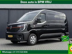 Zwart Nieuw 2025 Renault Master Van | € 48.550 (Super prijs)